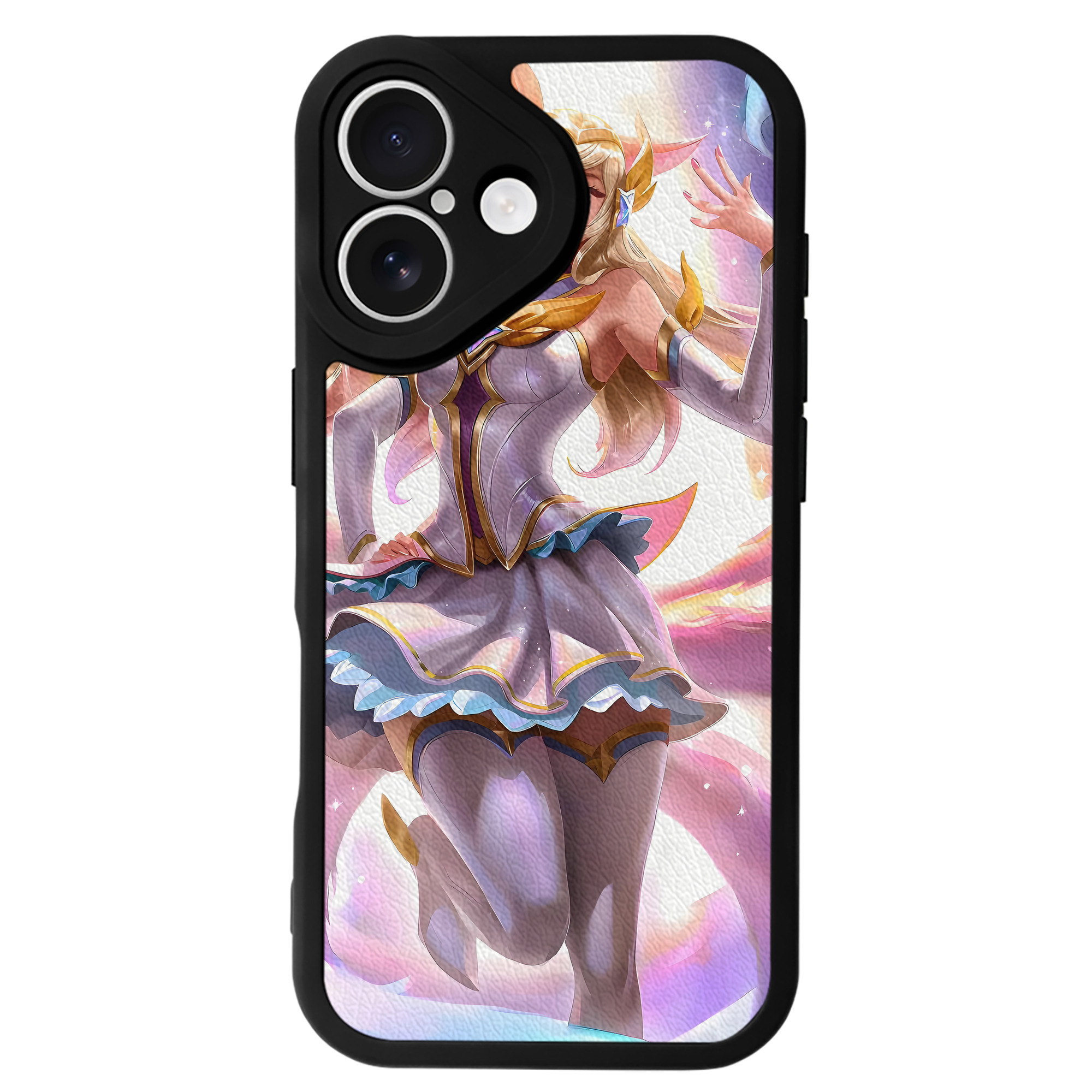 リーグ・オブ・レジェンド League of Legends LOL 【iPhone 16シリーズ対応】シリコンスマホケース（レザー調） 材質：シリコン